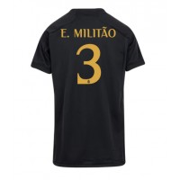 Koszulka piłkarska Real Madrid Eder Militao #3 Strój Trzeci dla kobiety 2023-24 tanio Krótki Rękaw